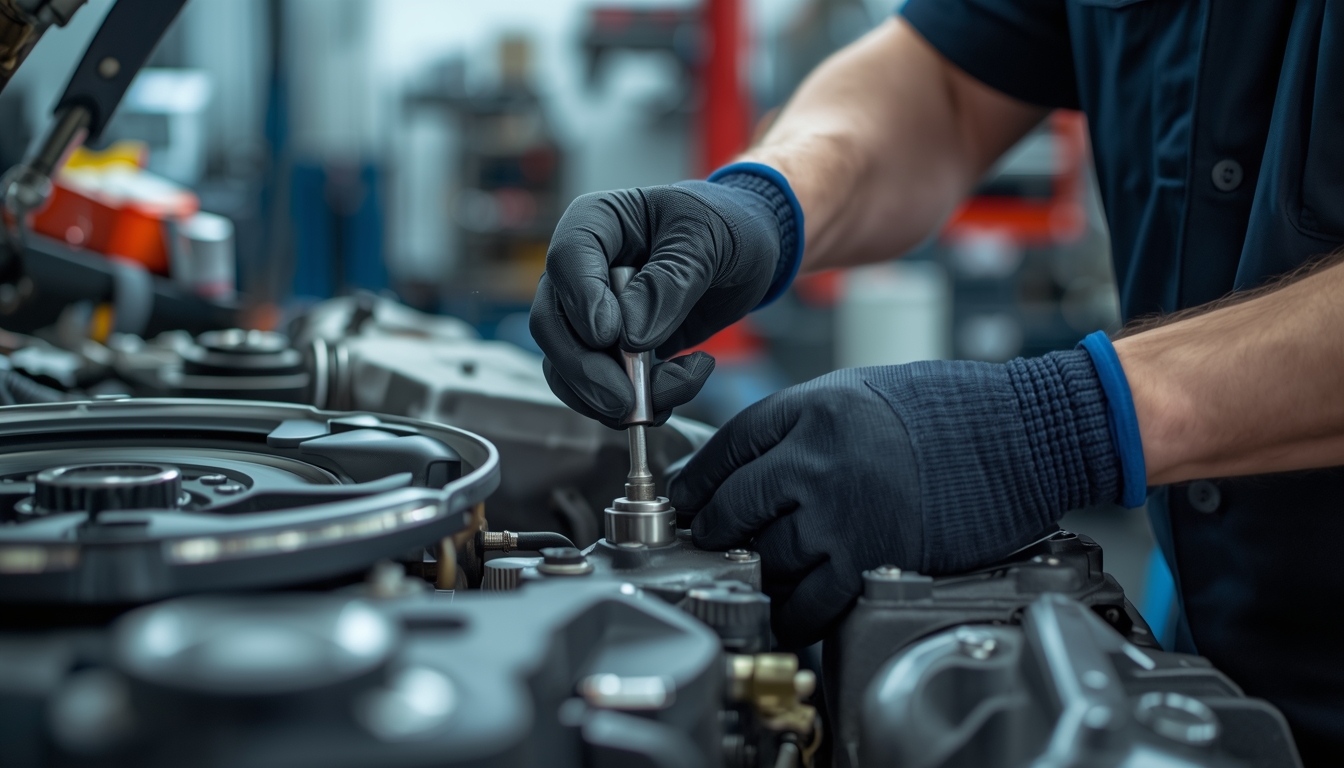 Professional torque wrench repair work